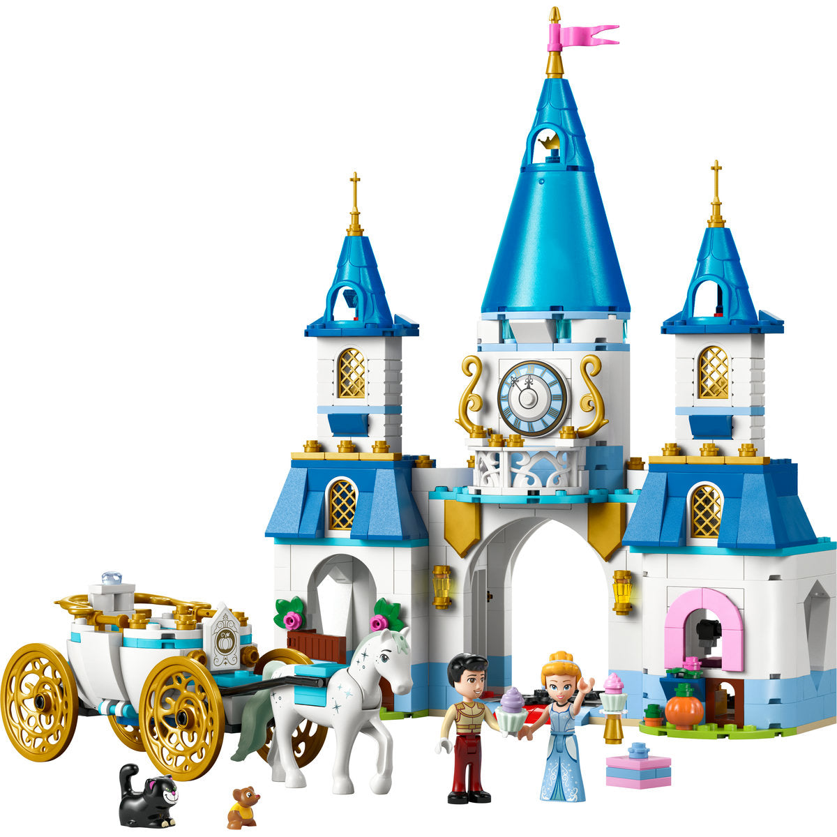 LEGO Disney Princess Cinderella’s Castle & Horse Carriage 43275