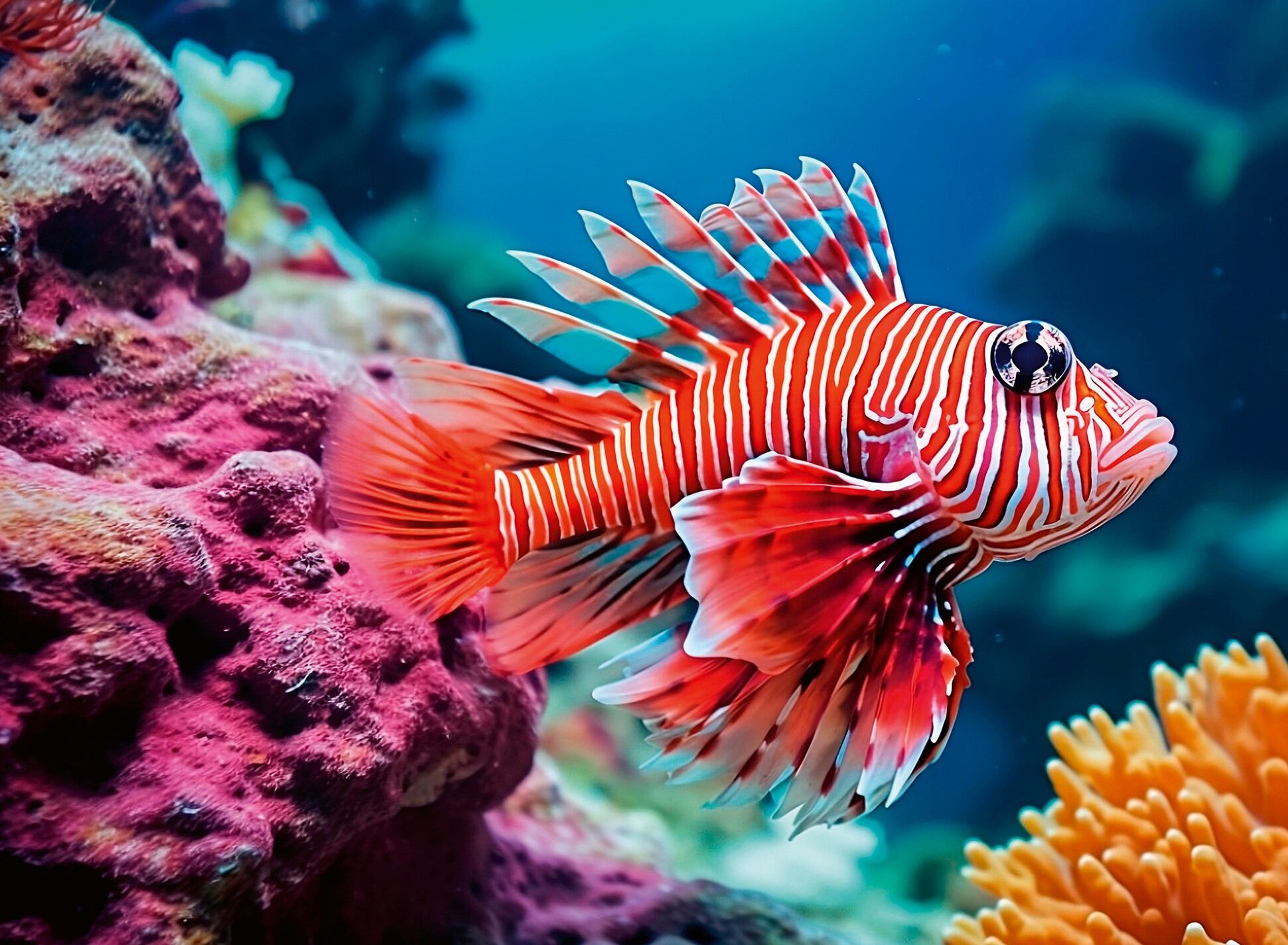 Red Lionfish 500pc