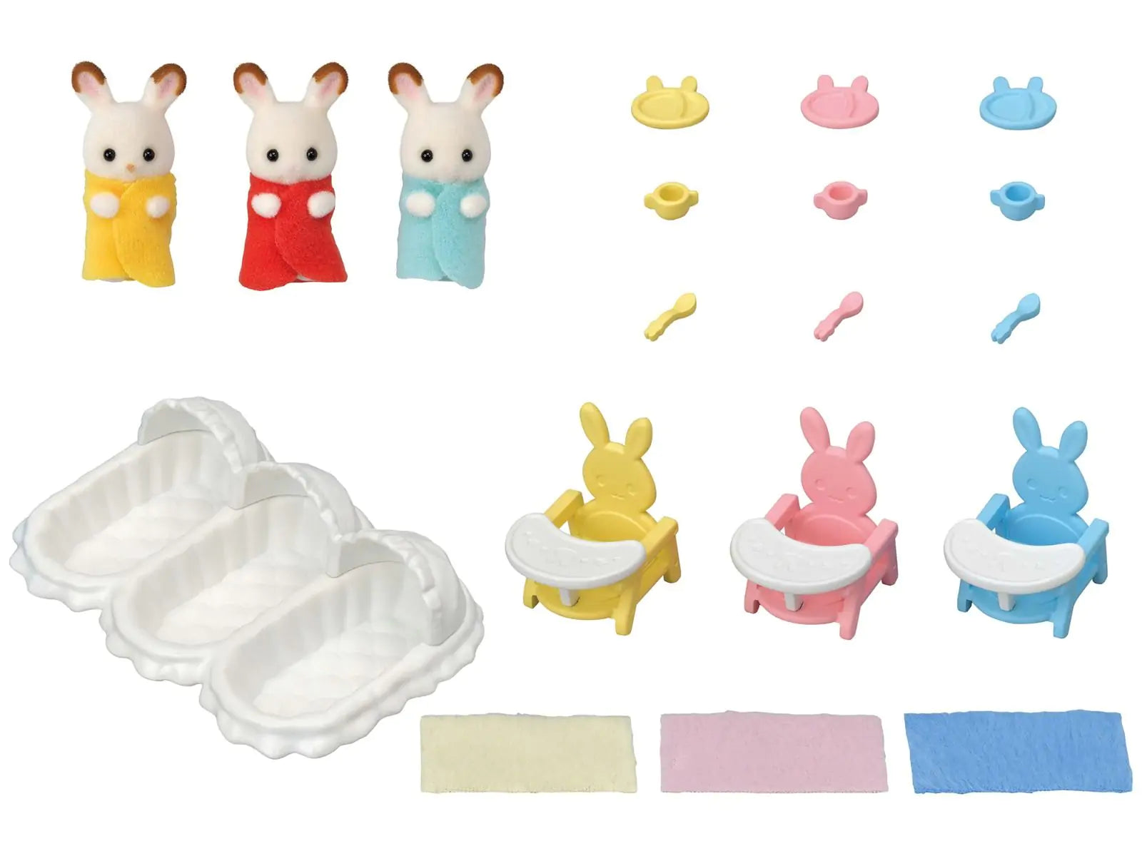 Sylvanian Families Triplets Care Set