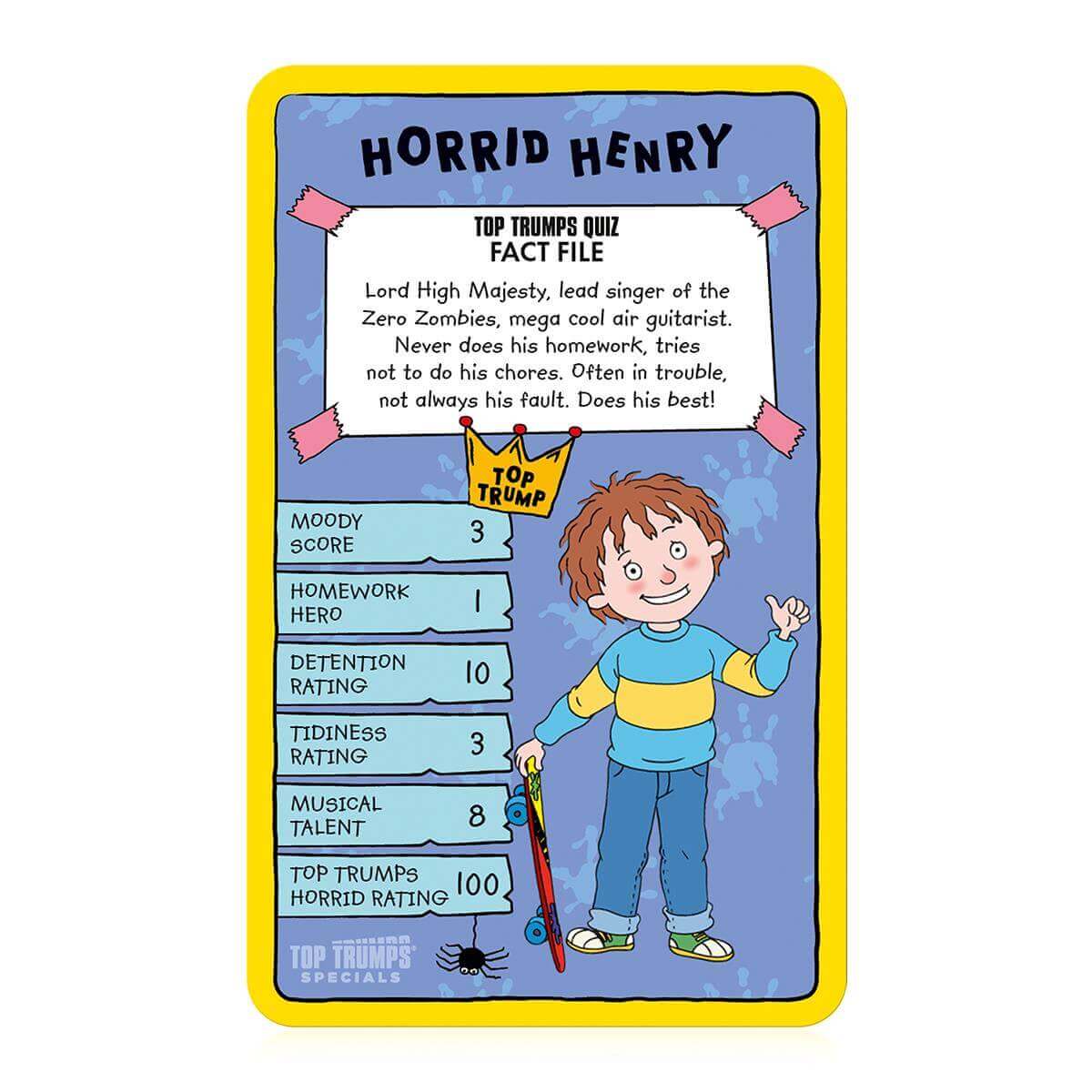 Top Trumps Horrid Henry Specials