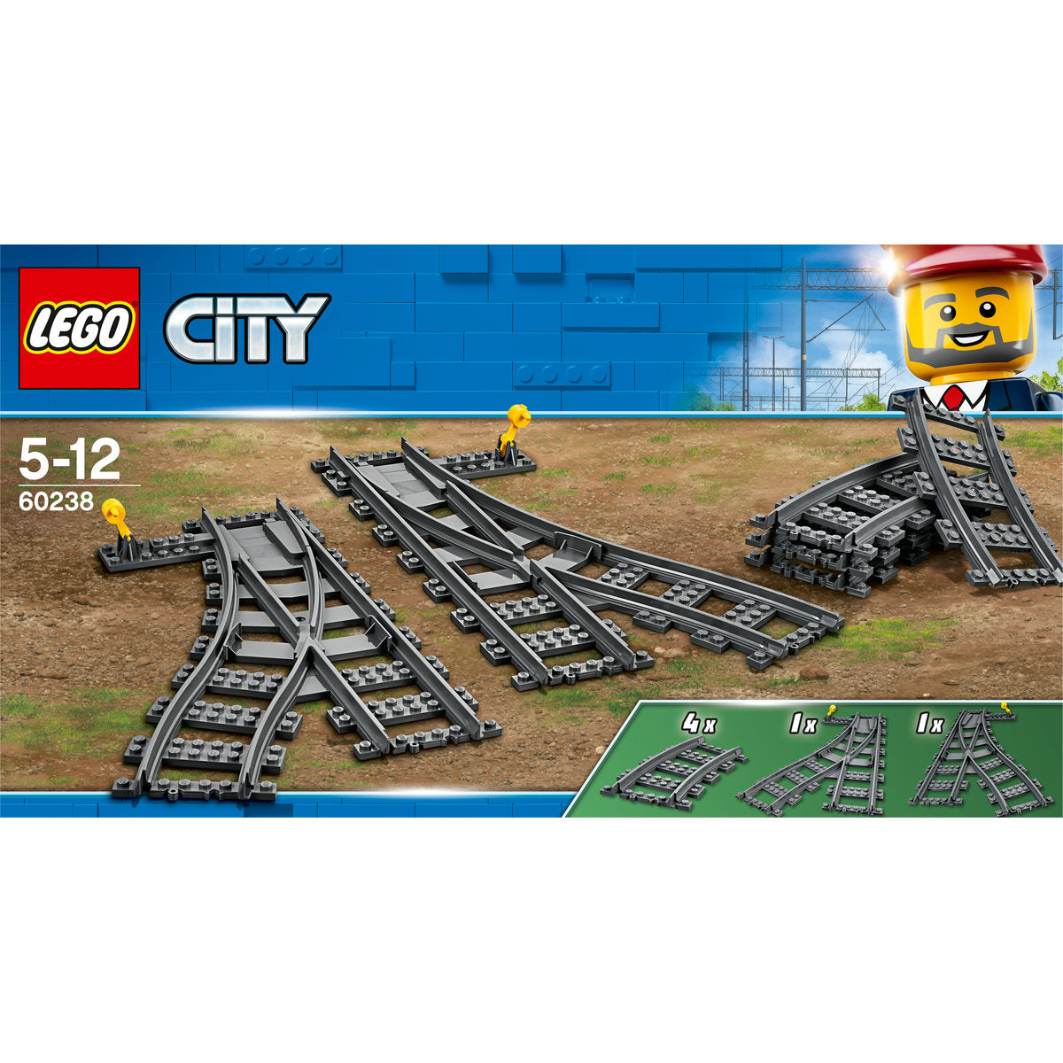 LEGO City Switch Tracks 60238