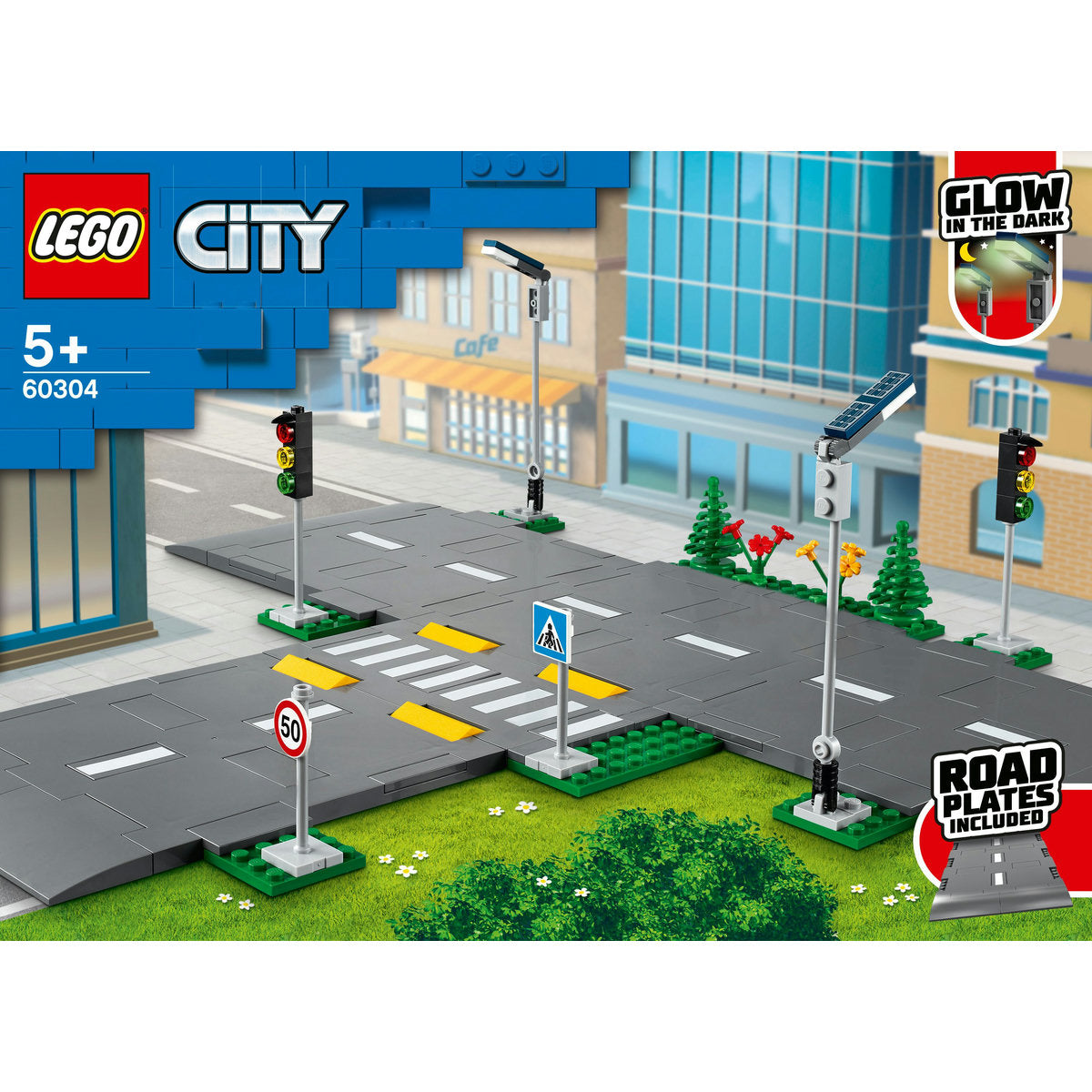 LEGO City Road Plates 60304