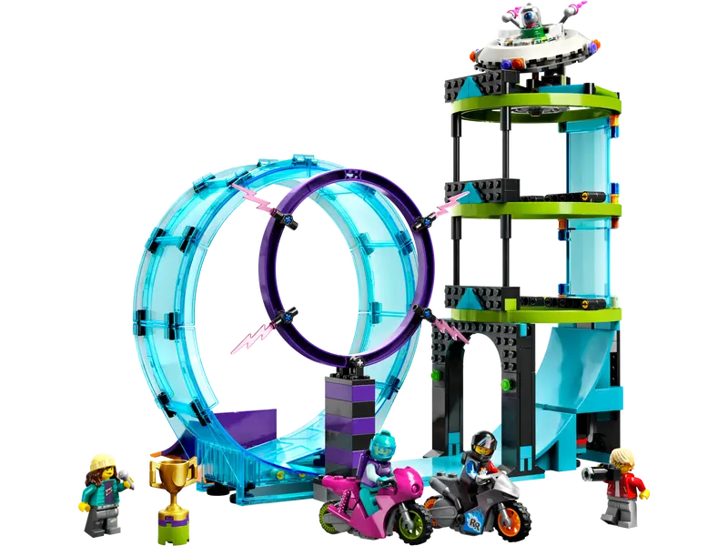 60361 Lego City Ultimate Stunt Riders Challenge