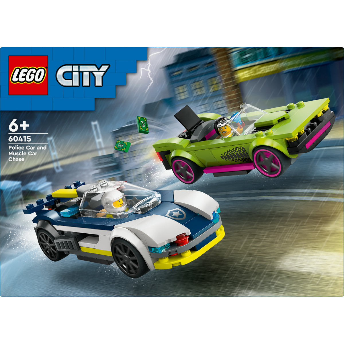 LEGO City Police Car and Muscle Car Chase Set 60415