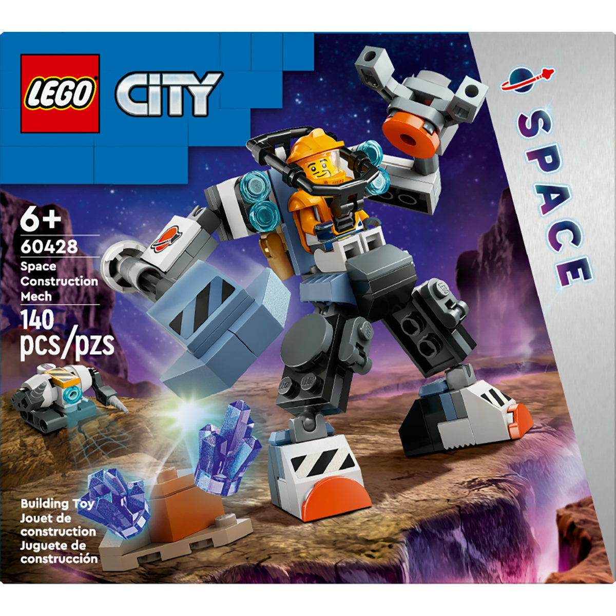 LEGO City Space Construction Mech Suit Toy 60428