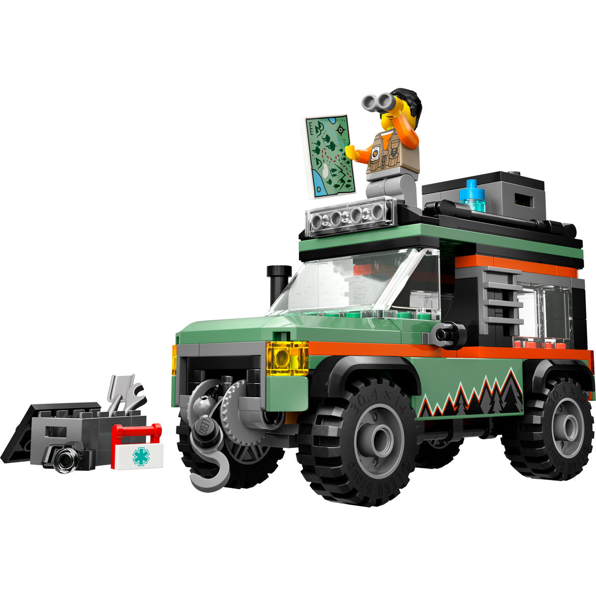 LEGO City Off-Road 4x4 Mountain Truck Toy 60447