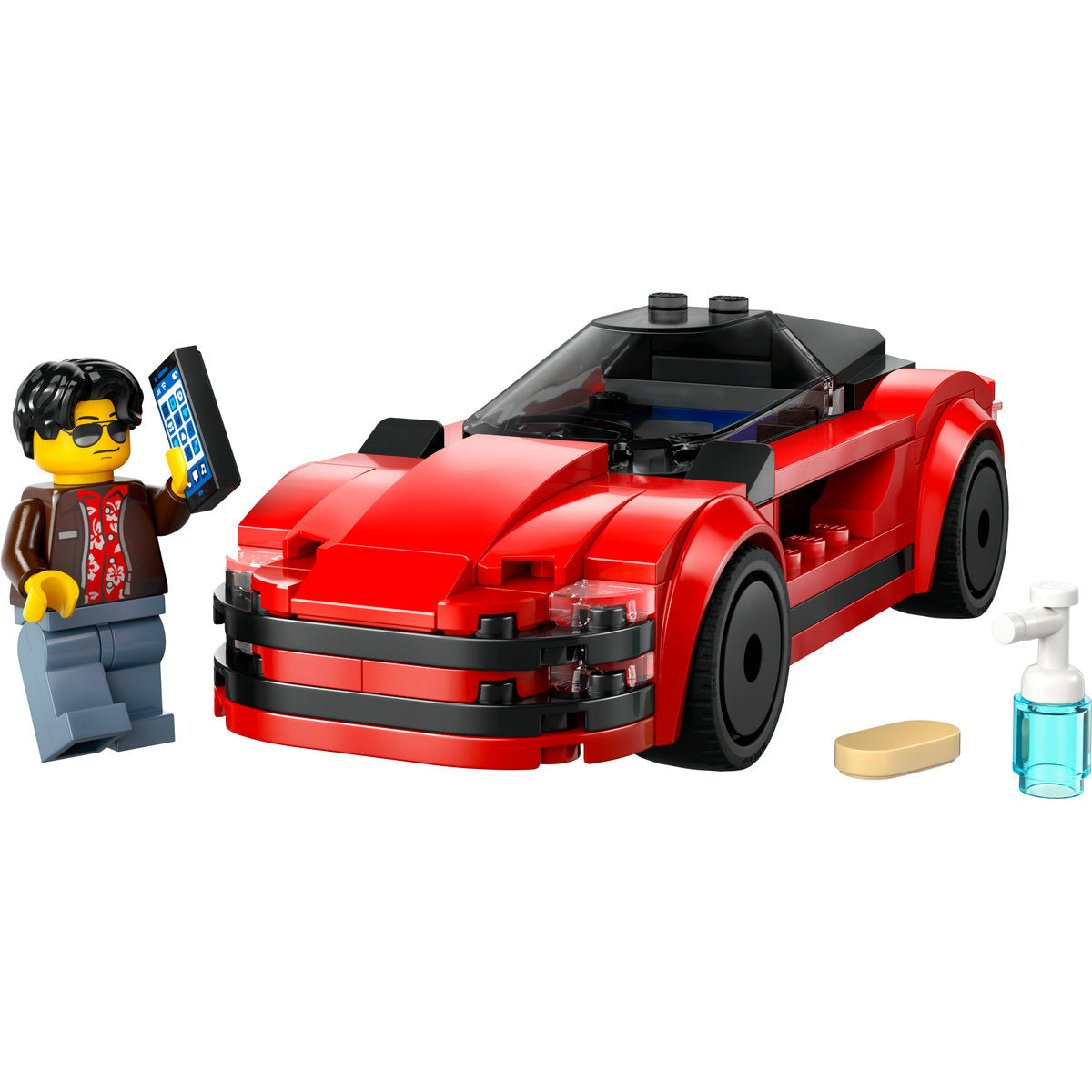 LEGO City Red Sports Car Toy Vehicle Set 60448