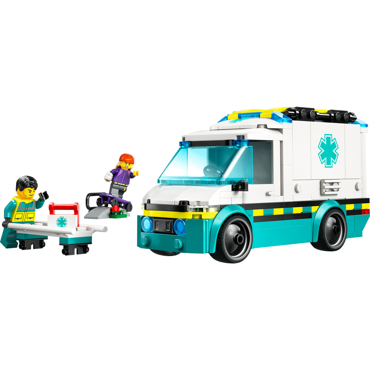 LEGO City Emergency Ambulance Toy Vehicle Set 60451