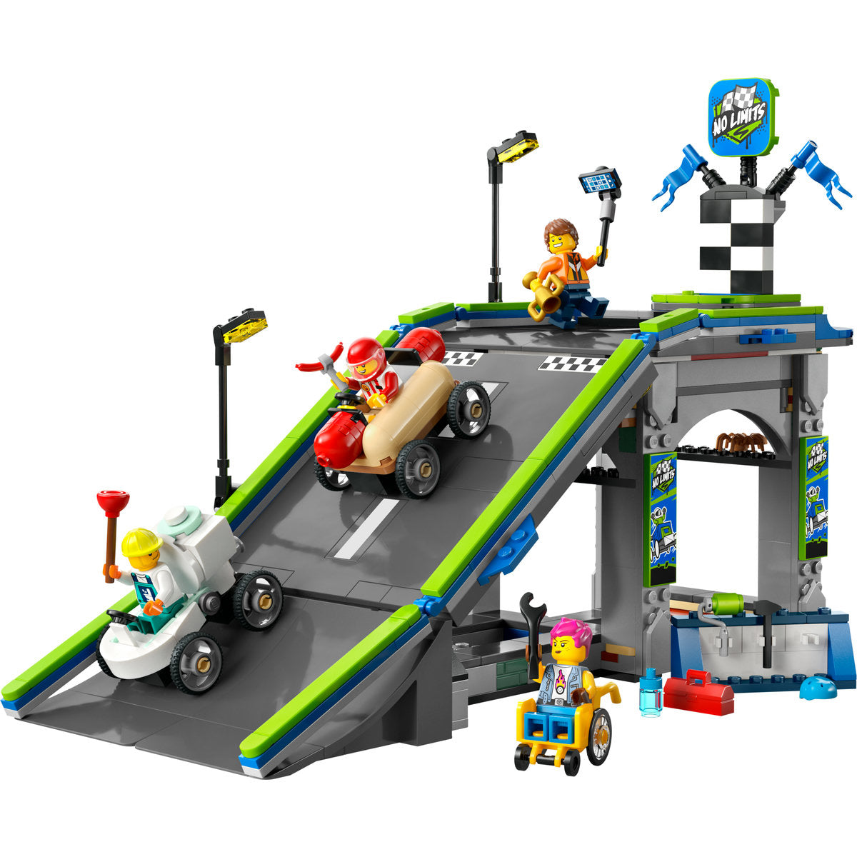 LEGO City No Limits: Race Car Ramp Track Set 60460