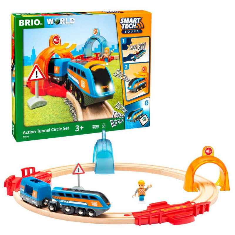 BRIO Sound Action Tunnel Circle Set