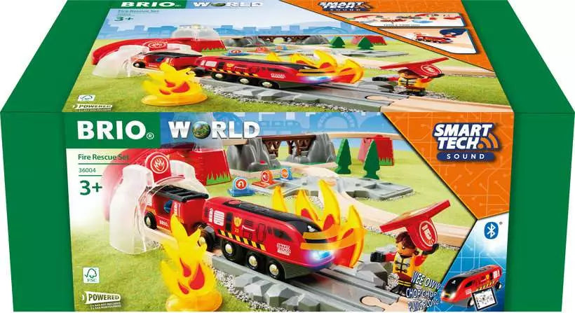 BRIO Smart Tech Sound Fire Rescue Set