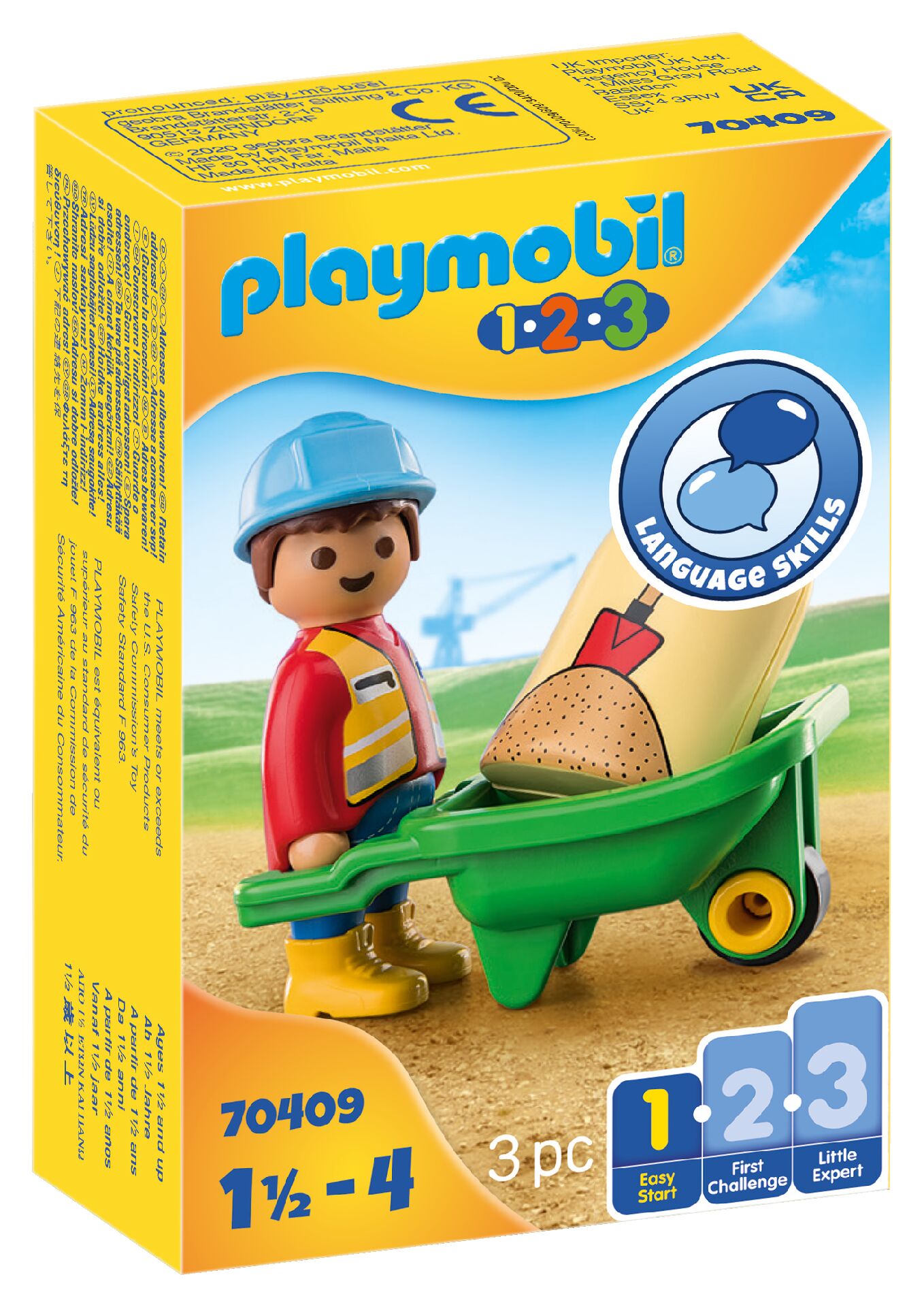 Playmobil construction workers on sale