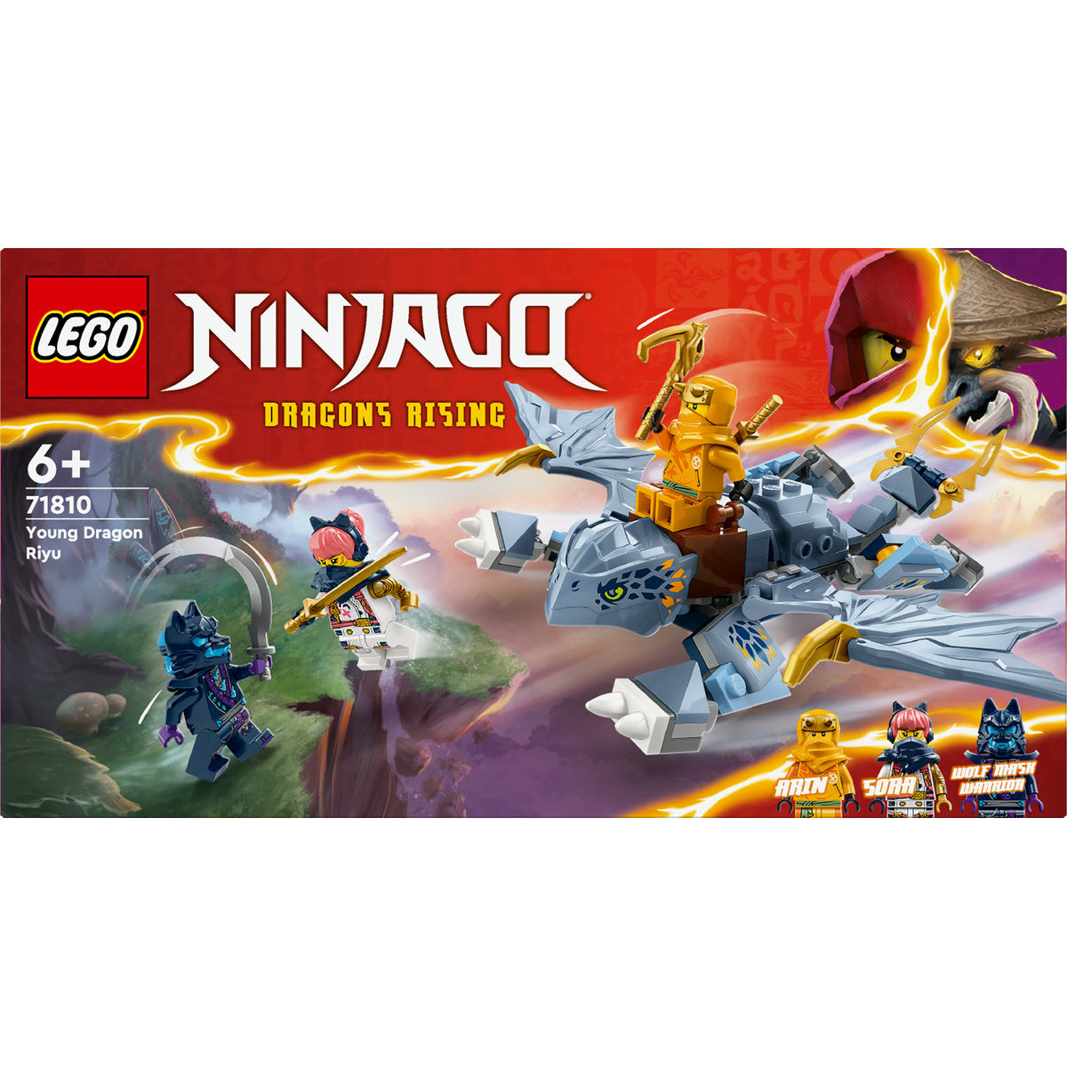 LEGO NINJAGO Young Dragon Riyu Toy Set 71810