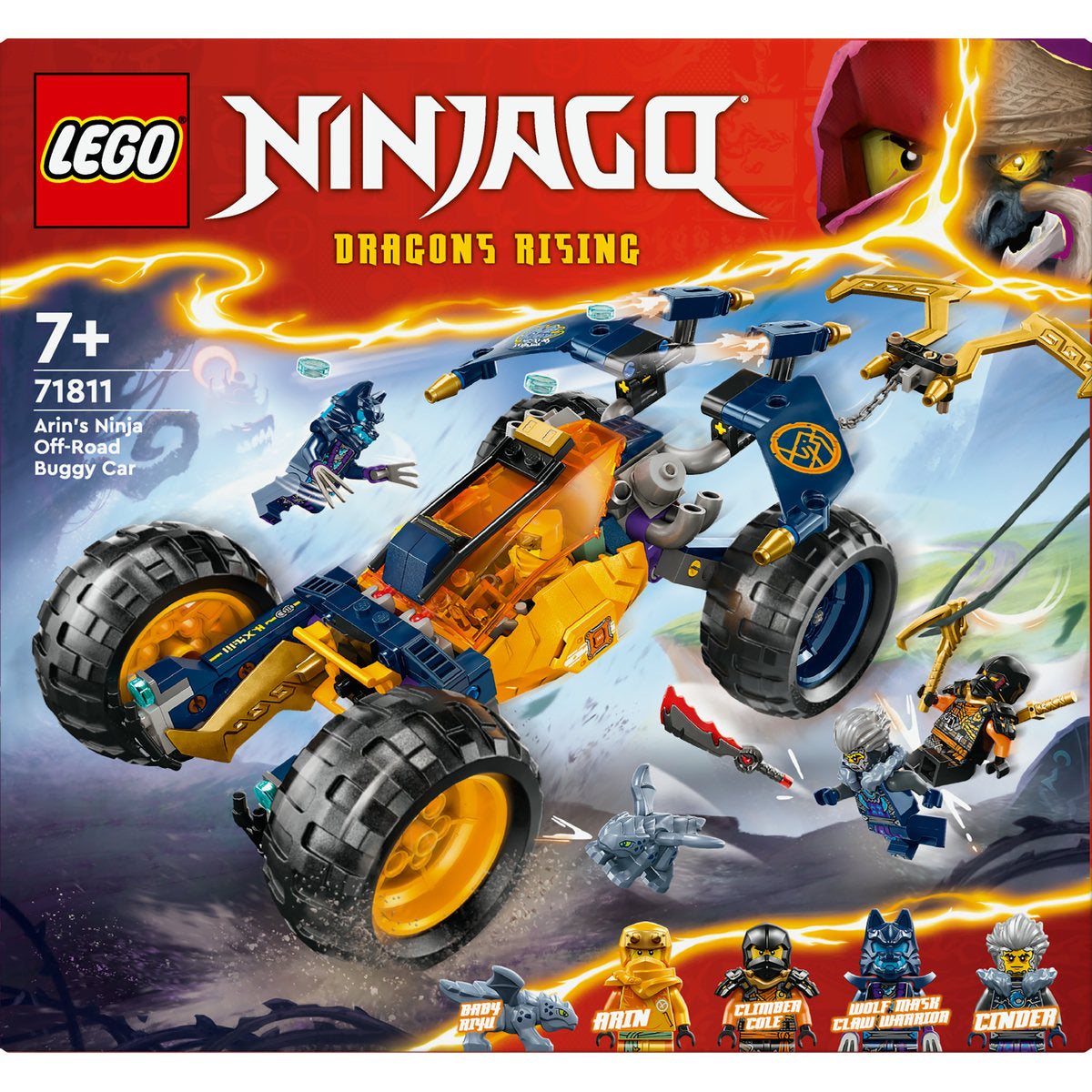 LEGO NINJAGO Arin’s Ninja Off-Road Buggy Car 71811