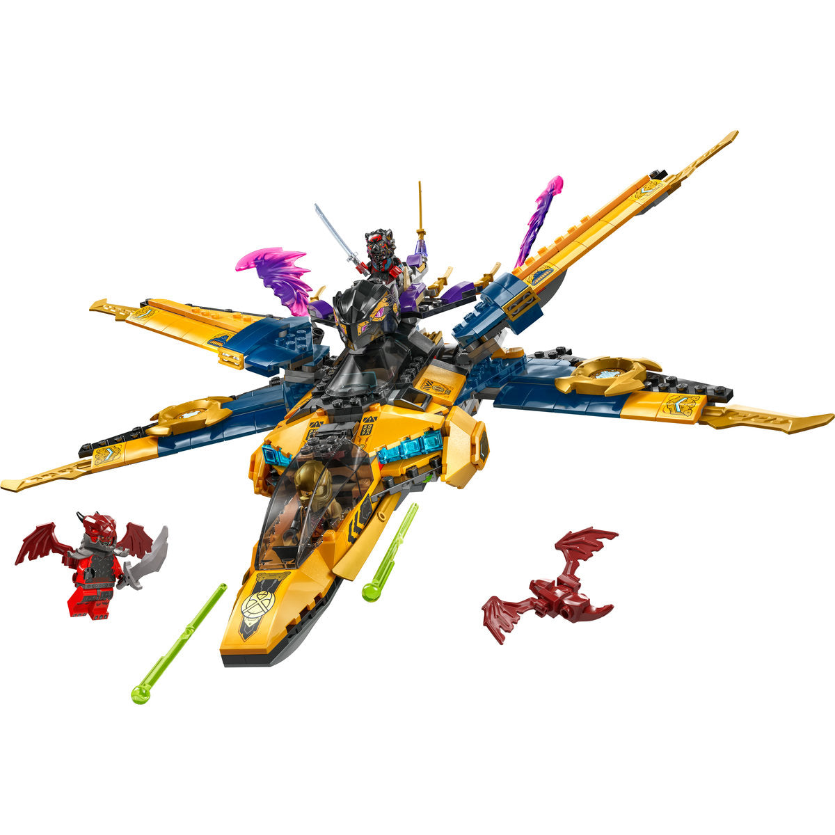 LEGO NINJAGO Ras and Arin’s Super Storm Jet 71833