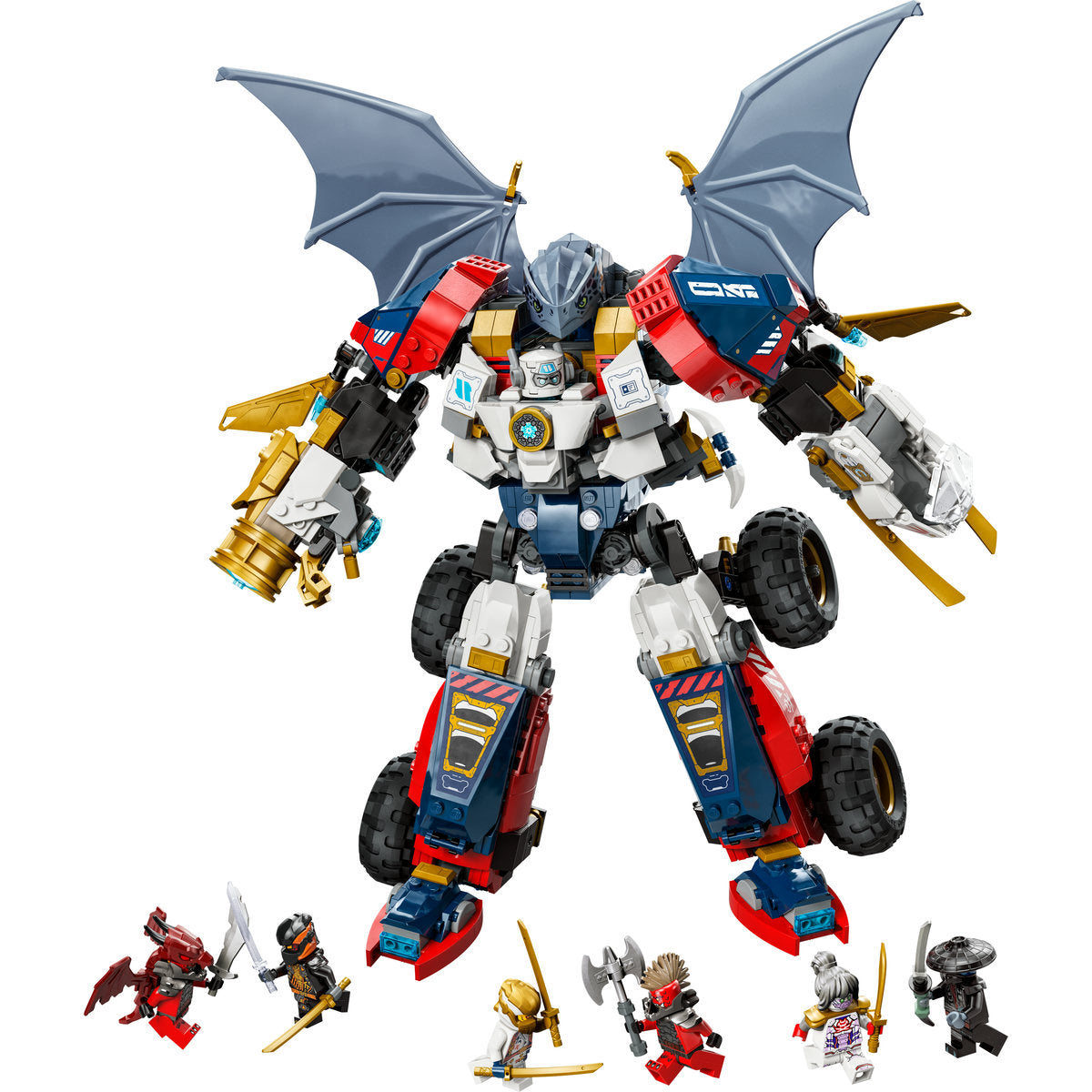 LEGO NINJAGO 4in1 Zane’s Ultra Combiner Mech 71834