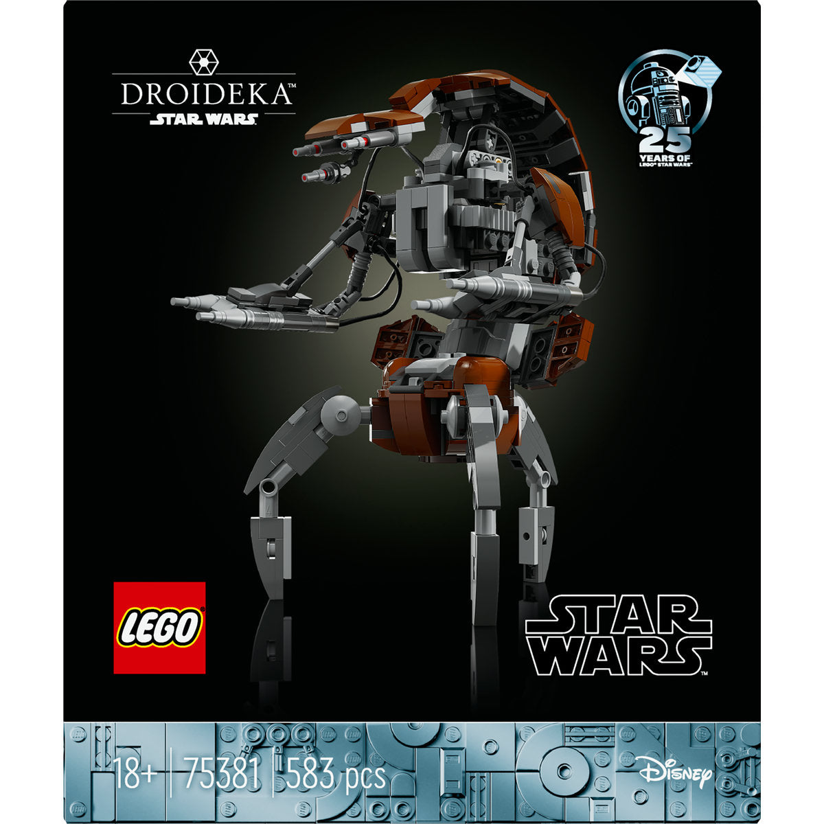 LEGO Star Wars Droideka Model Set for Adults 75381 - Moons Toystore