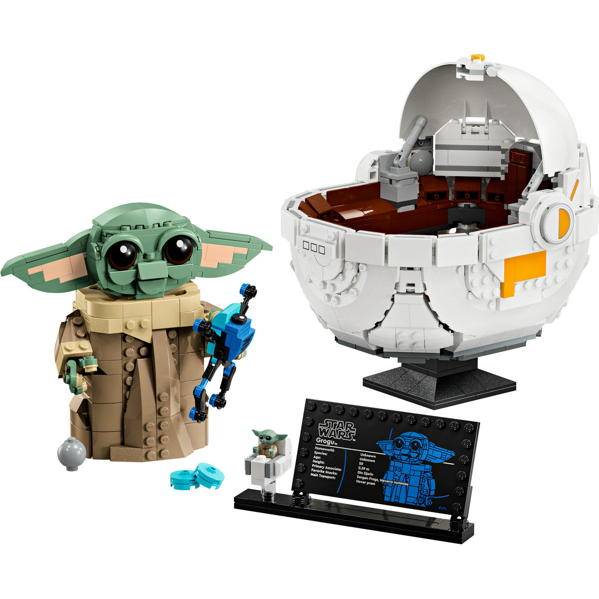 LEGO Star Wars Grogu with Hover Pram Set 75403