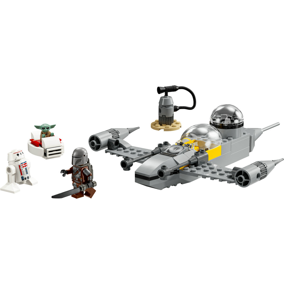 LEGO Star Wars Mando and Grogu’s N-1 Starfighter 75410