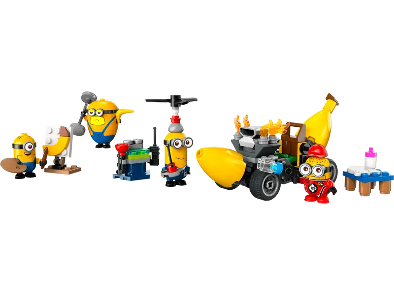 75580 Lego Minions - Minions and Banana Car