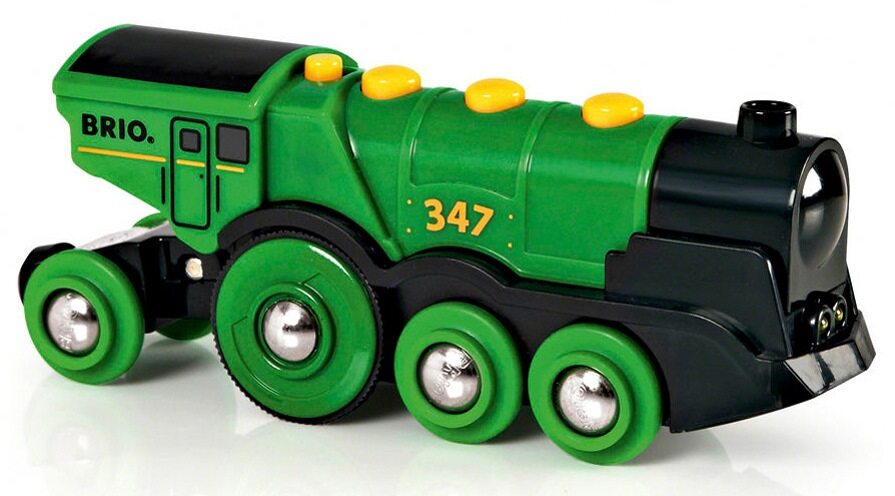 BRIO Big Green Action Locomotive