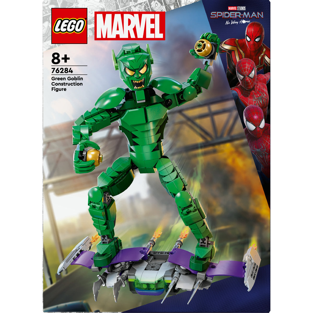 LEGO Marvel Green Goblin Construction Figure 76284