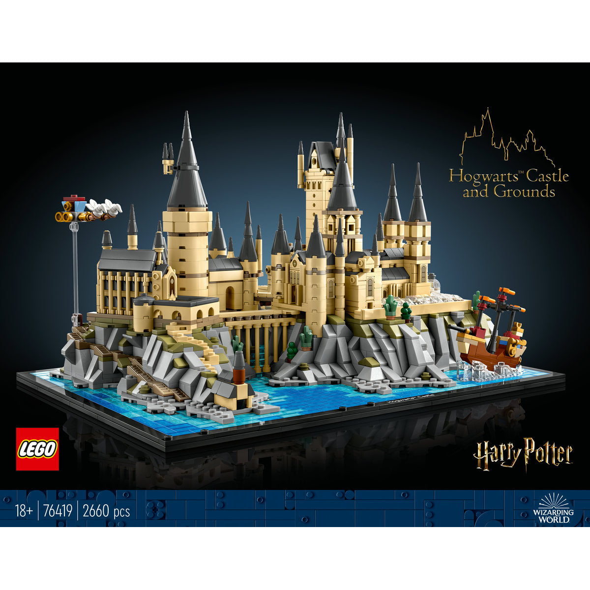 LEGO Harry Potter Hogwarts Castle and Grounds 76419 - Moons Toystore