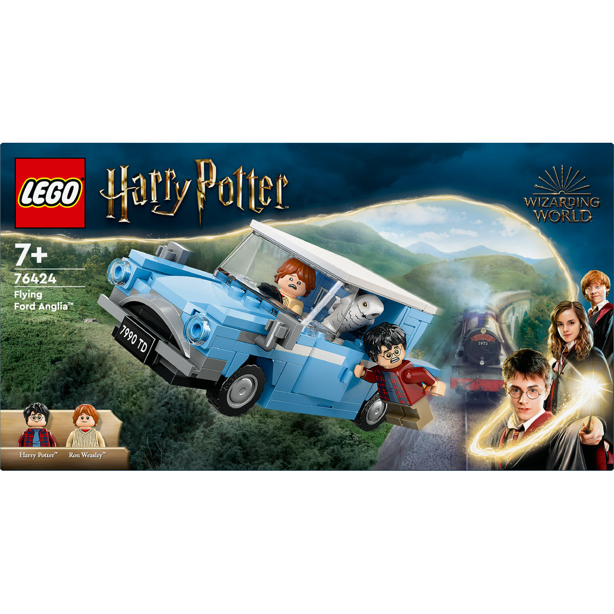 LEGO Harry Potter Flying Ford Anglia Car Toy 76424 - Moons Toystore