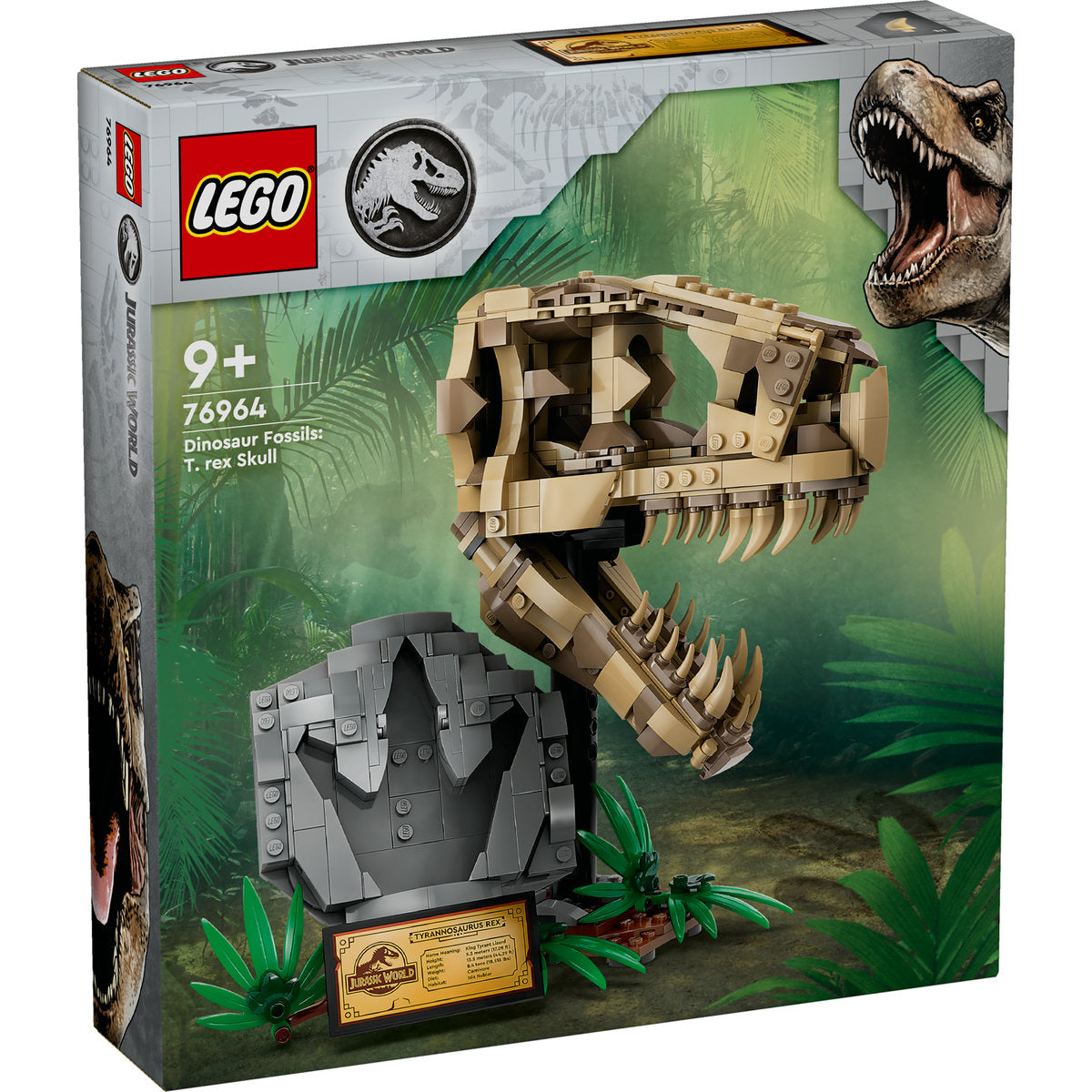 LEGO Jurassic World Dinosaur Fossils: T. rex Skull 76964 - Moons Toystore