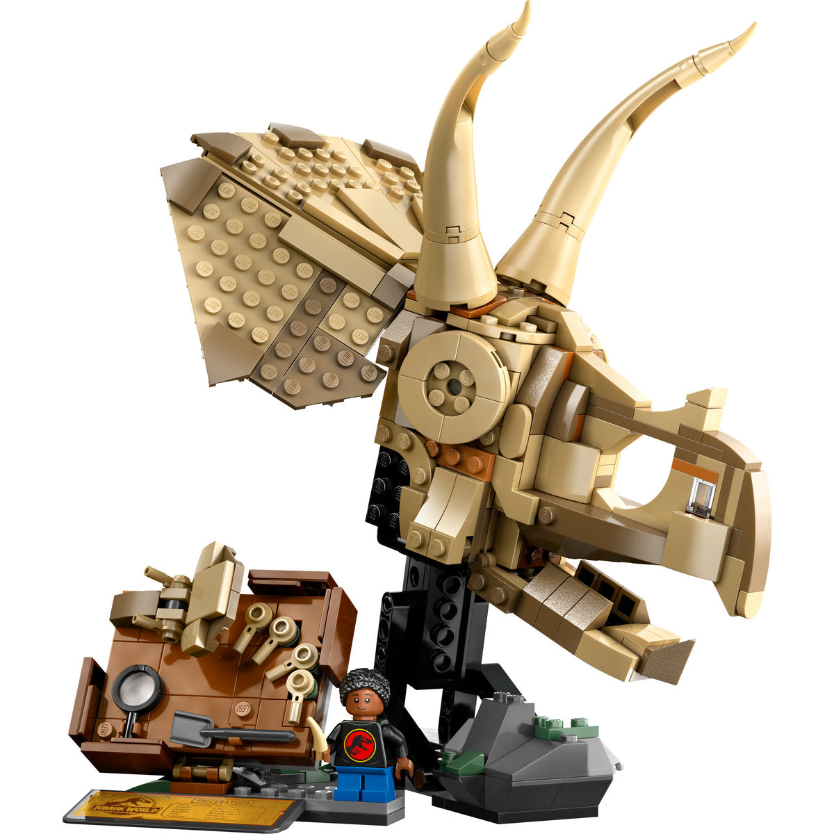 LEGO Jurassic World Dinosaur Fossils: Triceratops Skull 76969