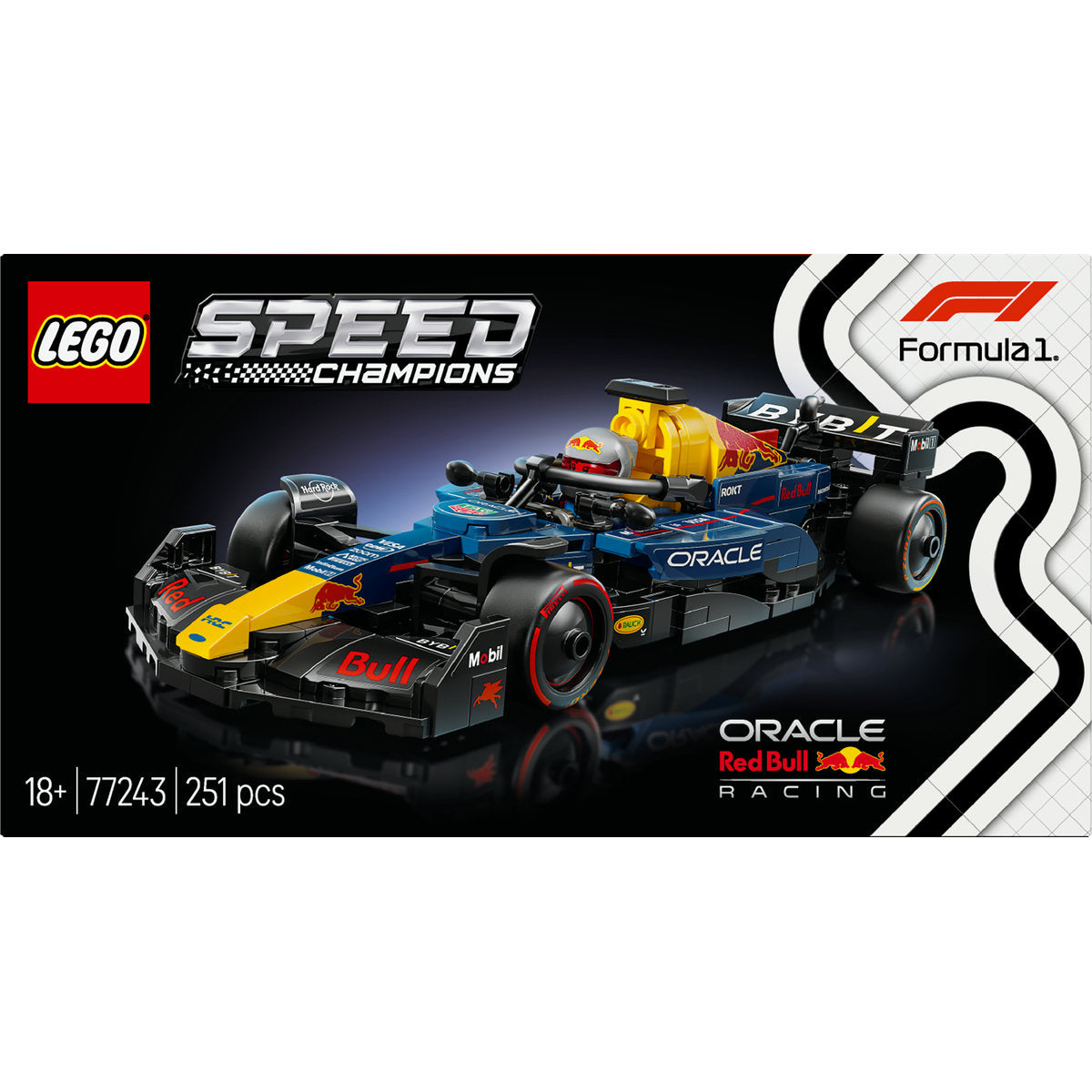 LEGO Speed Champions Oracle Red Bull Racing RB20 F1 Race Car 77243