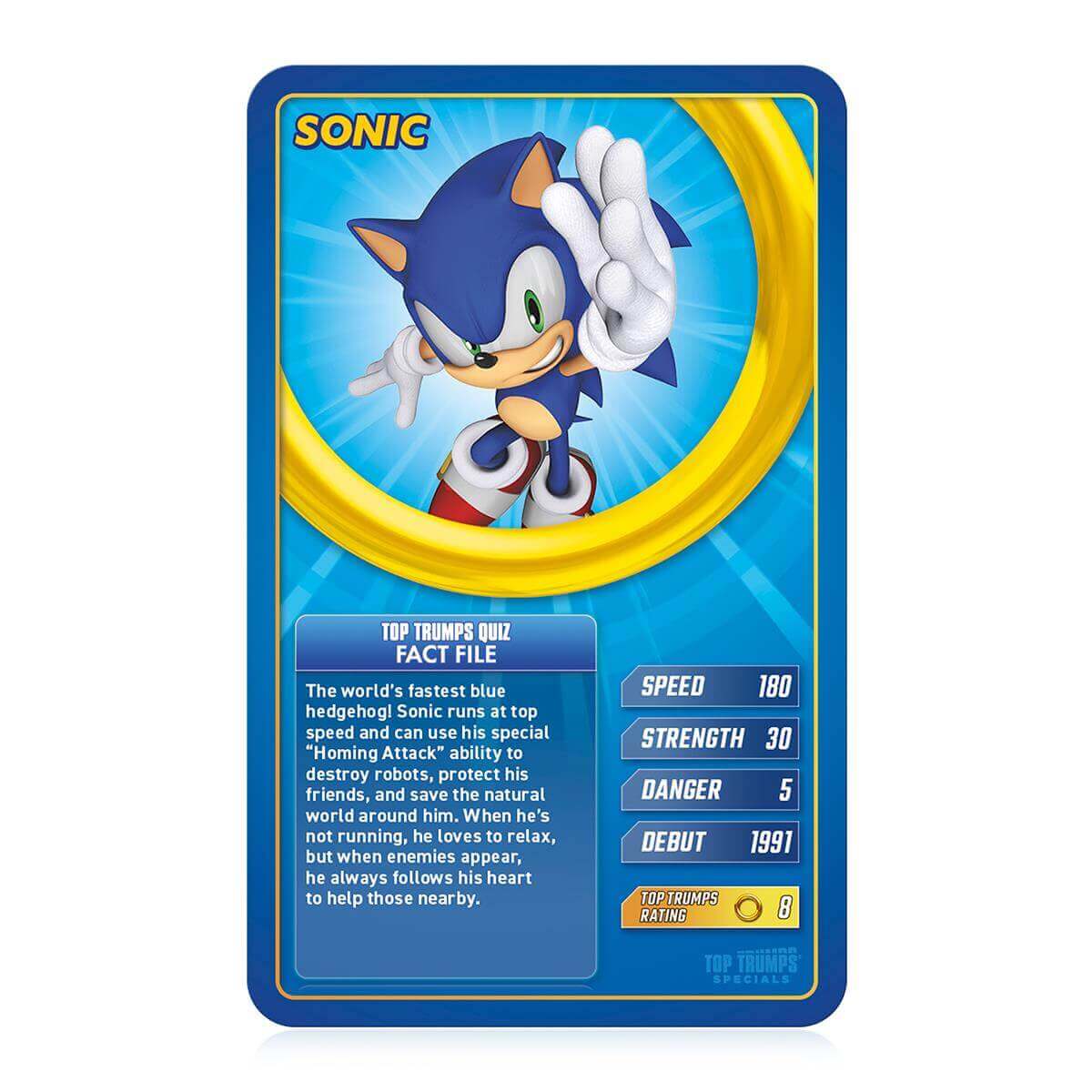 Top Trumps Specials Sonic