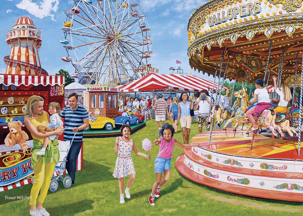 Vintage Fairground fun, 1000pc