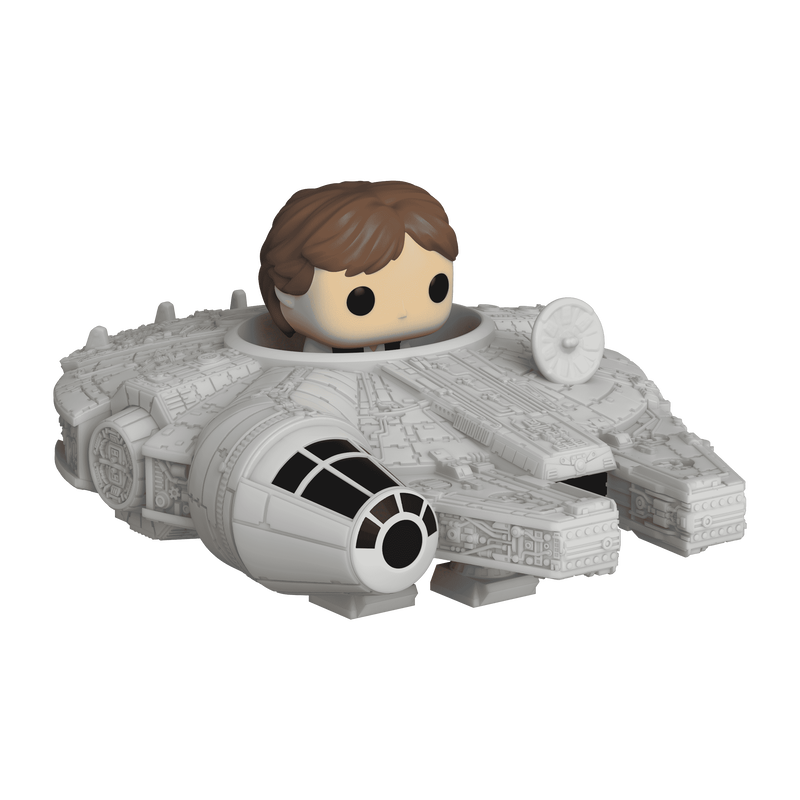 Bitty POP Ride Star Wars - Han Solo with Millennium Falcon