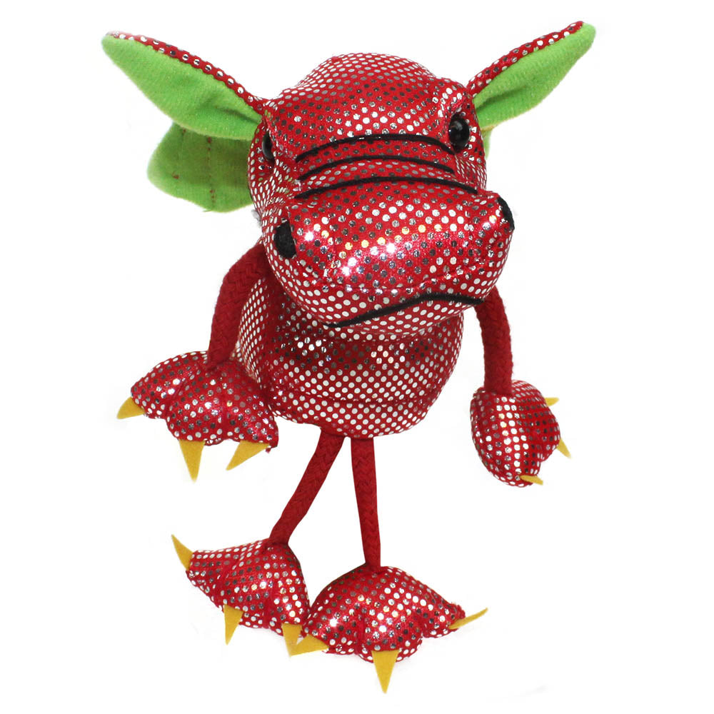 Finger Puppets Dragon (Red)