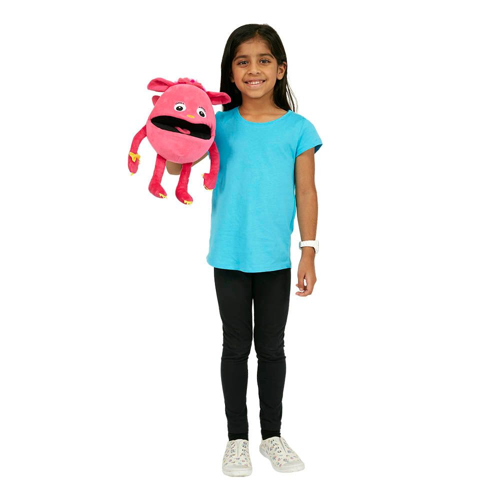 Baby Monsters Pink Puppet