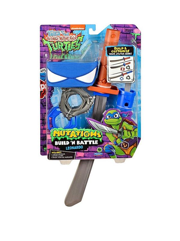 Teenage Mutant Ninja Turtles Mutation Build N Battle Role Play Asst