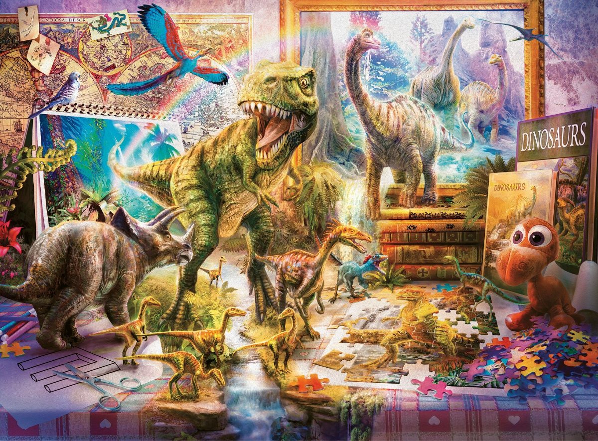 Dino Toys Come to Life, 100pc XXL