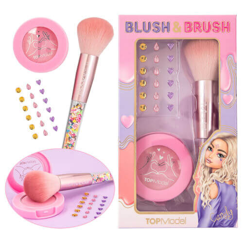 TOPModel Blush & Brush Set