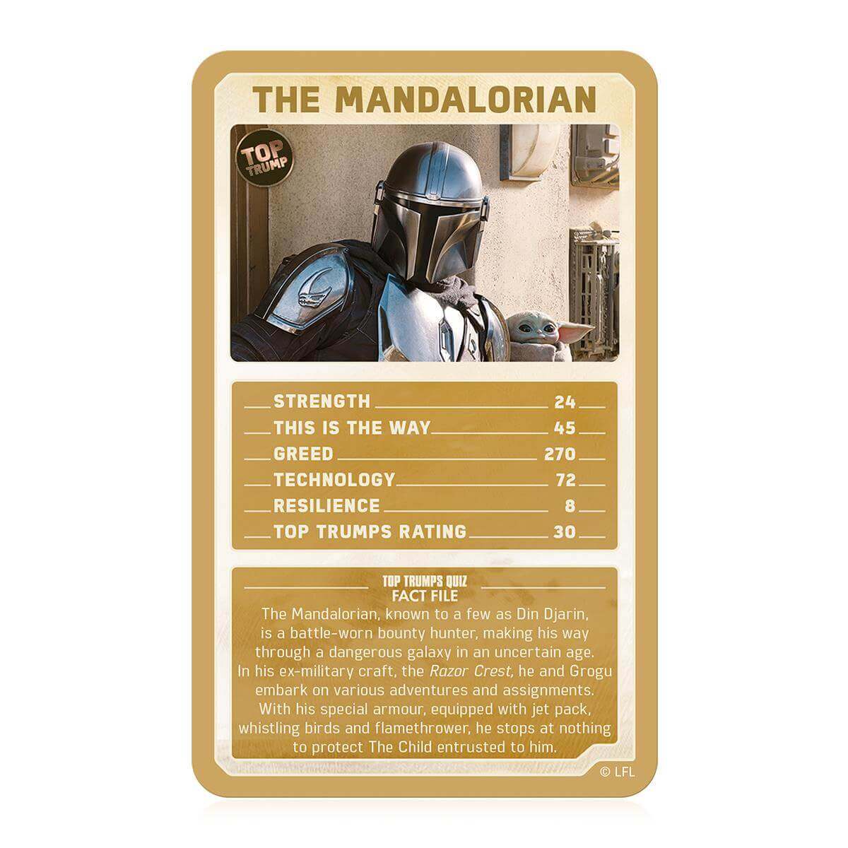 Top Trumps Star Wars The Mandalorian