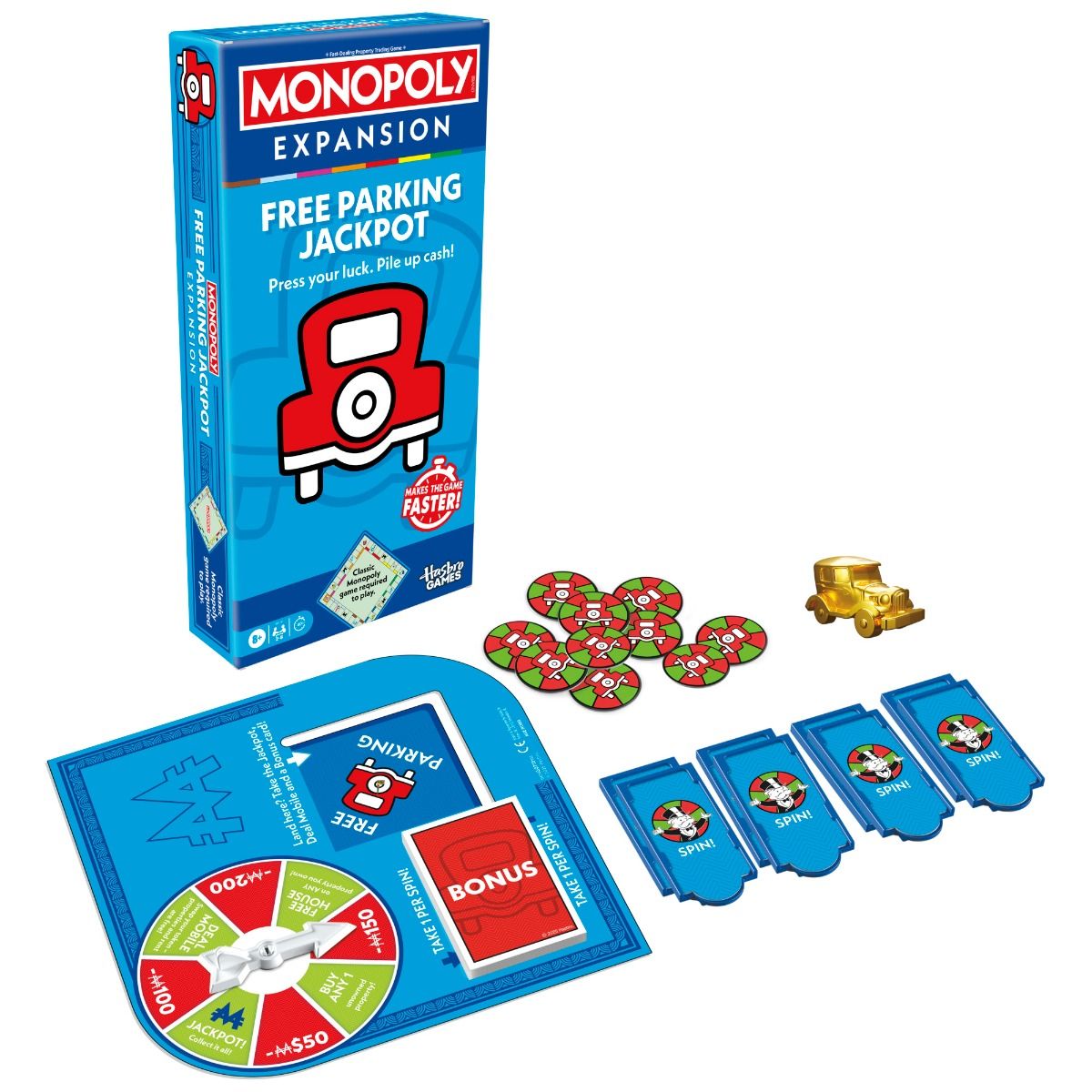 Monopoly Expansion Free Parking Jackpot