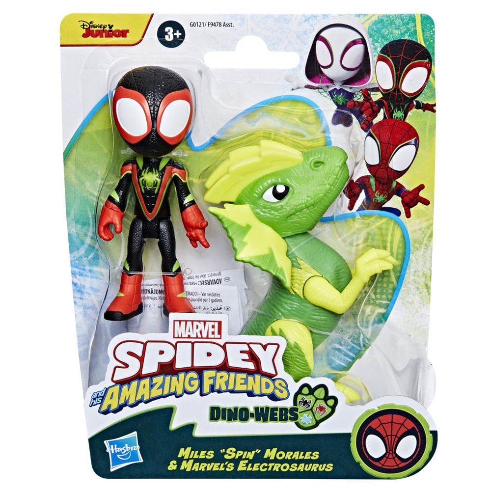 Spiderman & Friends Hero Dino Webs Fig Asst