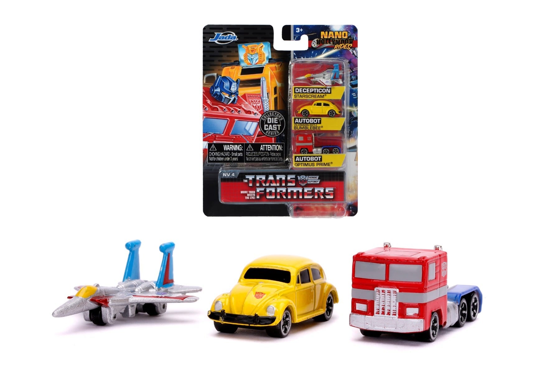 Hollywood Rides Nano Vehicle 3-Pack Asst