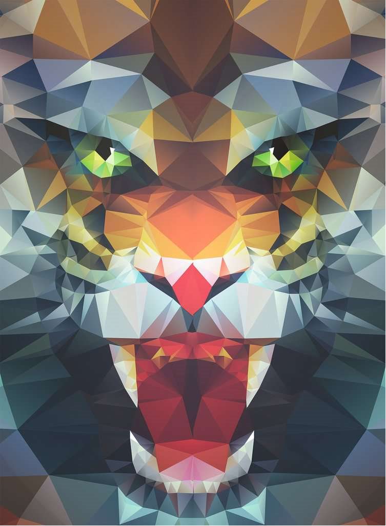 Polygon Lion 500pc puzzle