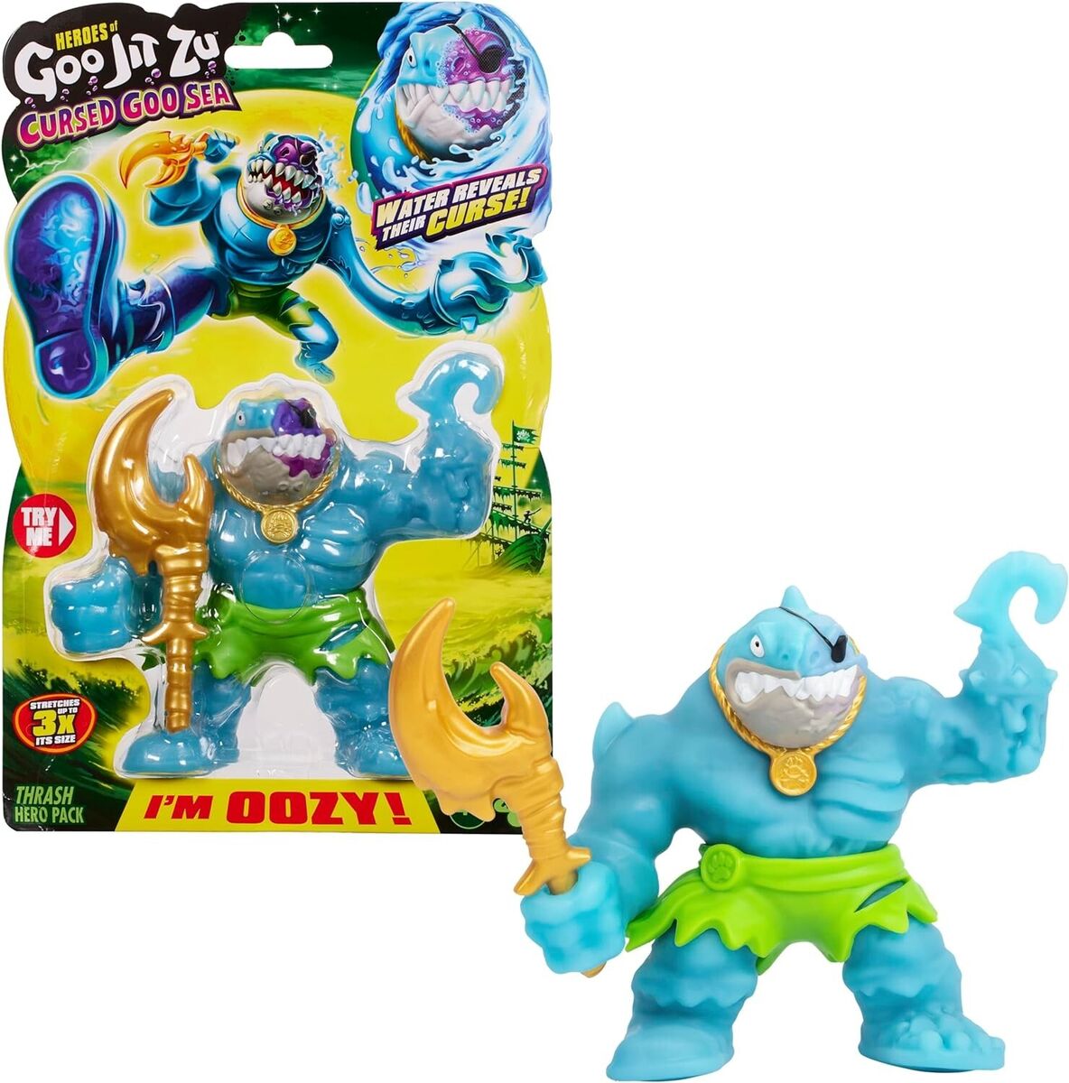 Heroes of Goo Jit Zu Deep Goo Sea Hero Pack Asst