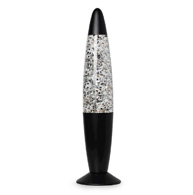 Lumez Glitter Lamp Silver Black