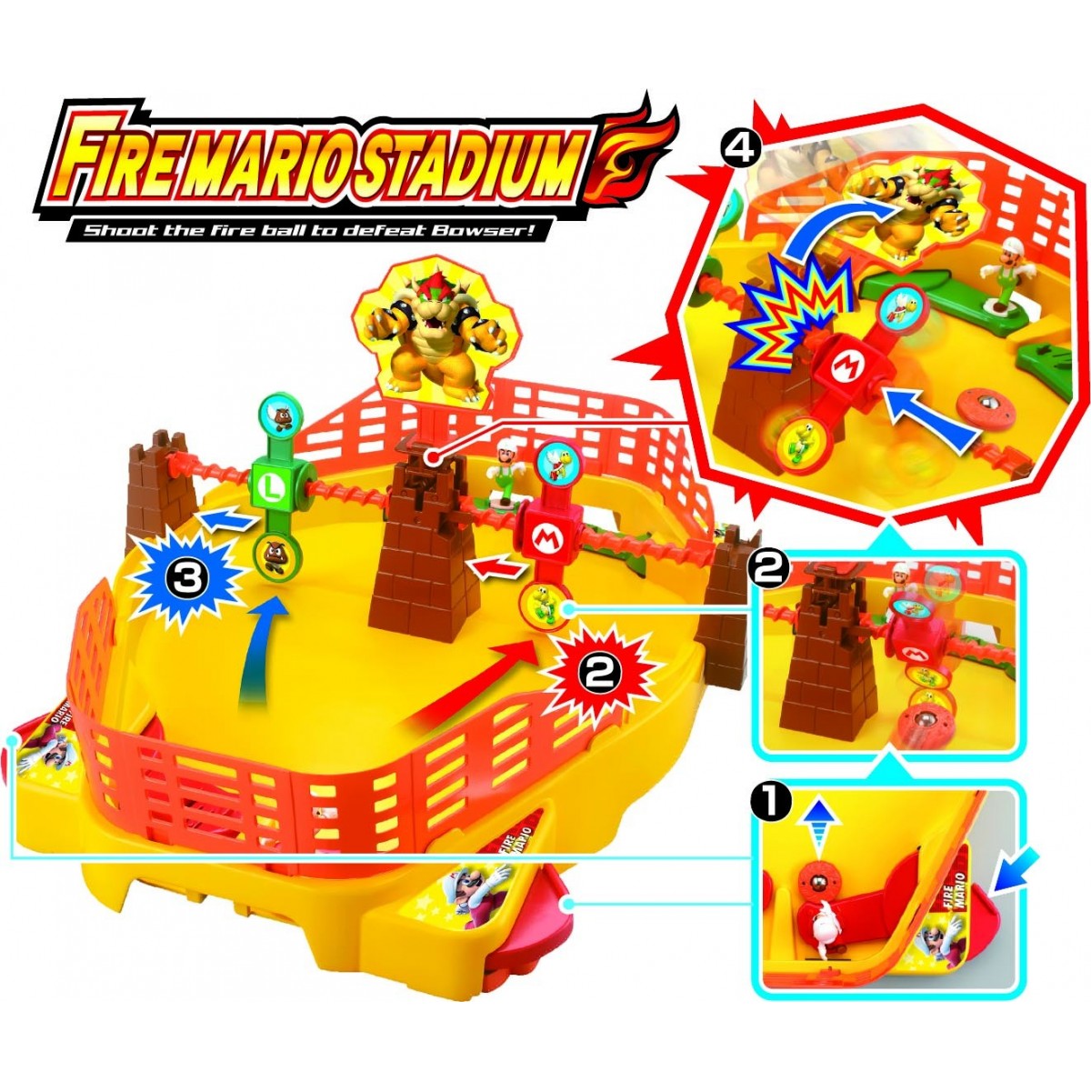 Fire Mario Stadium Game