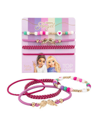 Top Model Hairband And Bracelet Set Asst