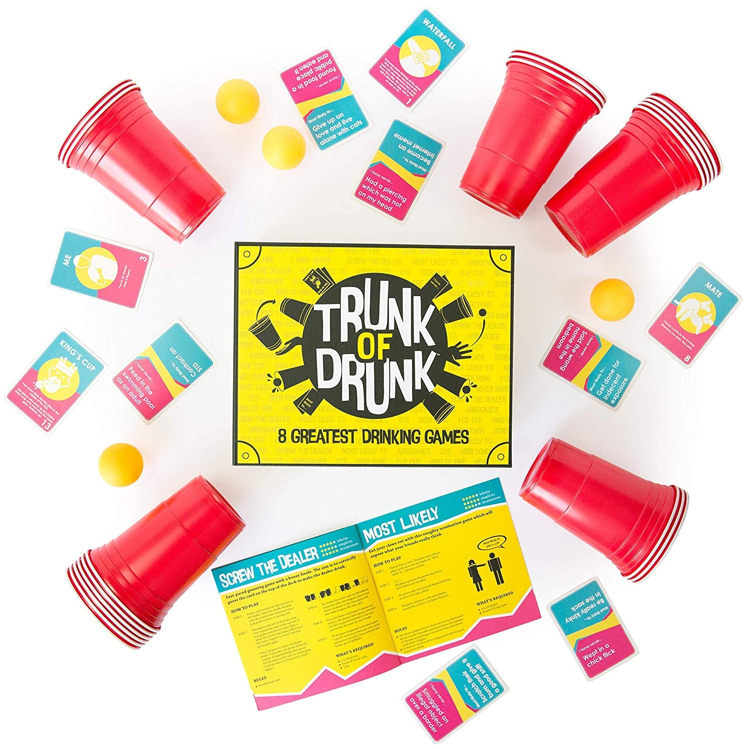 Trunk of Drunk - 8 Greatest Drinking Games