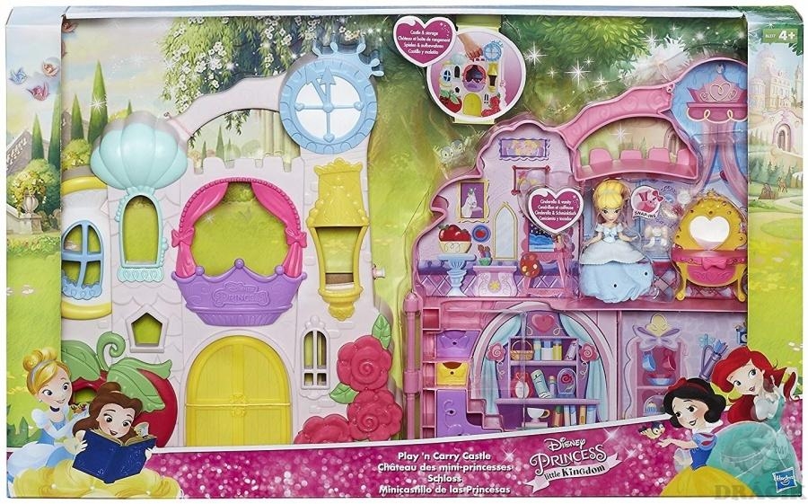 disney princess play n carry castle